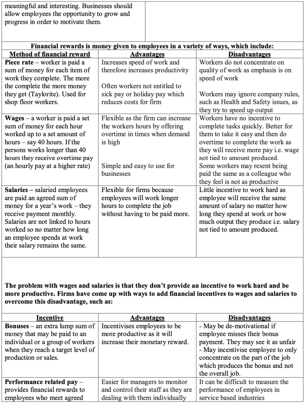 Business Mega Grid Definitions